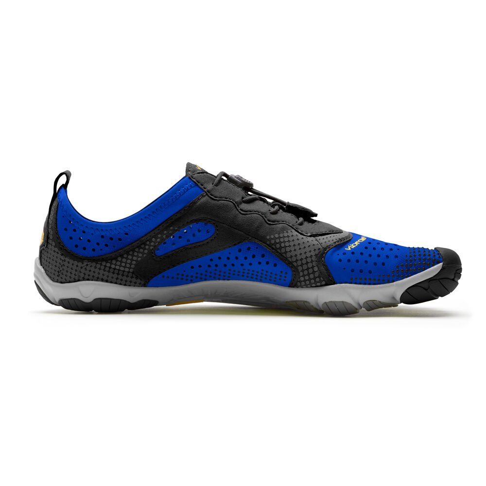 Vibram FiveFingers Heren V-Run - Hardloopschoenen Blauw/Zwart - 584390KVN